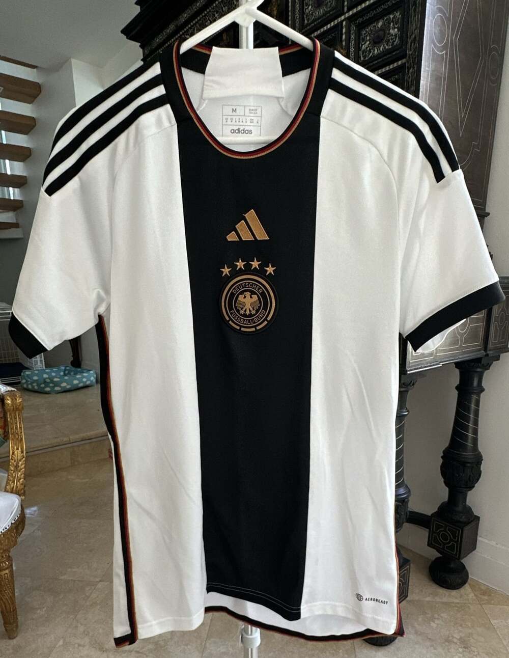 Adidas Germany DFB 2024 Home Soccer Jersey Size M